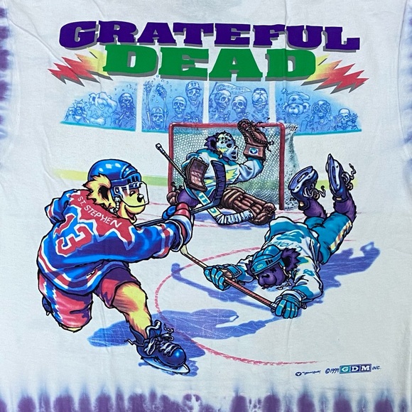 Grateful Dead Steal Your Face Off Men’s Tie Dye Shirt Available in M L XL XXL - Picture 4 of 4